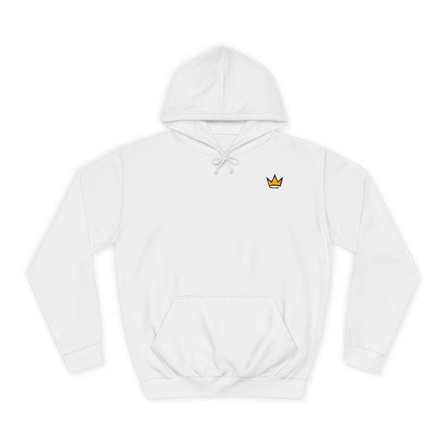 Flawless: Gold Crown Logo Hoodie
