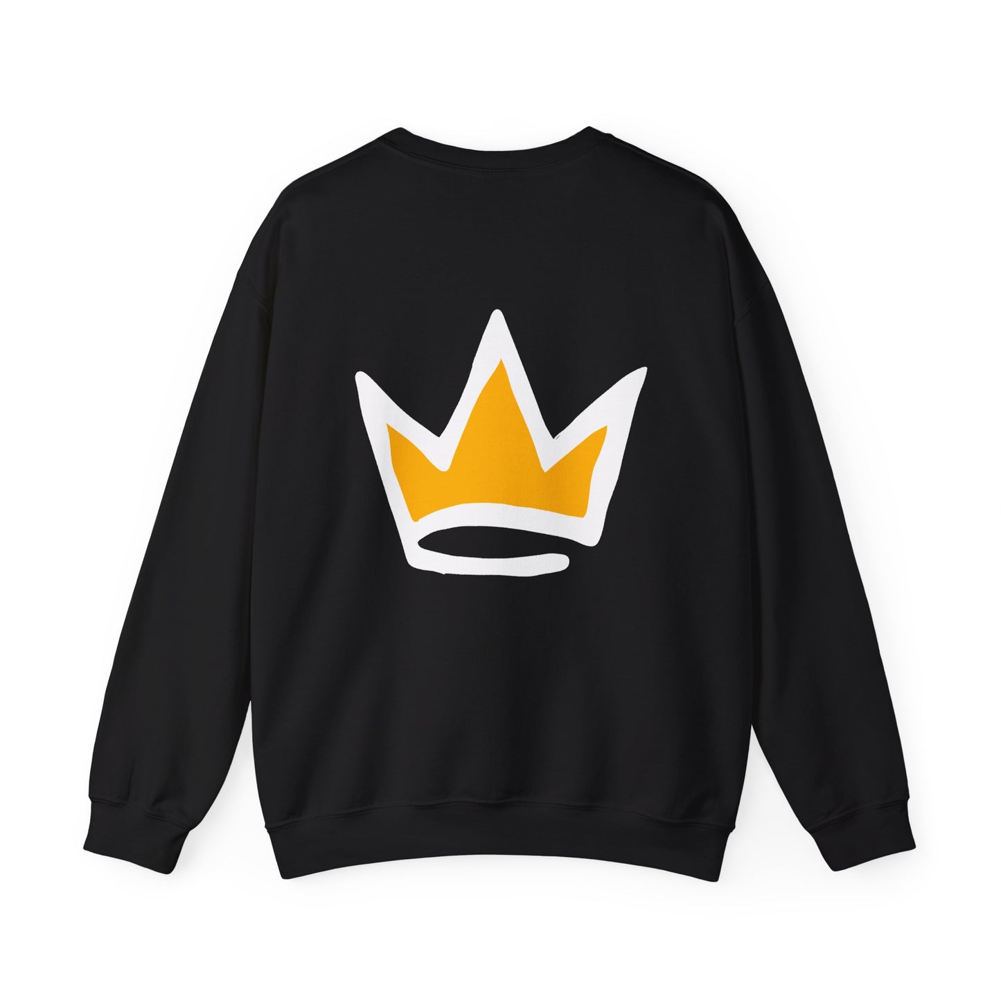 Flawless: Back Side - Gold Crown Logo Crewneck
