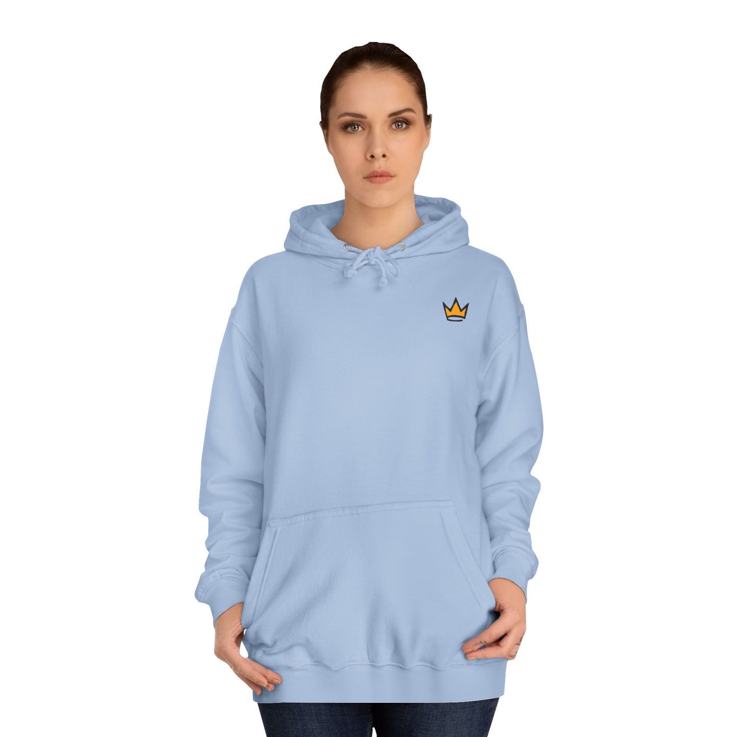 Flawless: Gold Crown Logo Hoodie