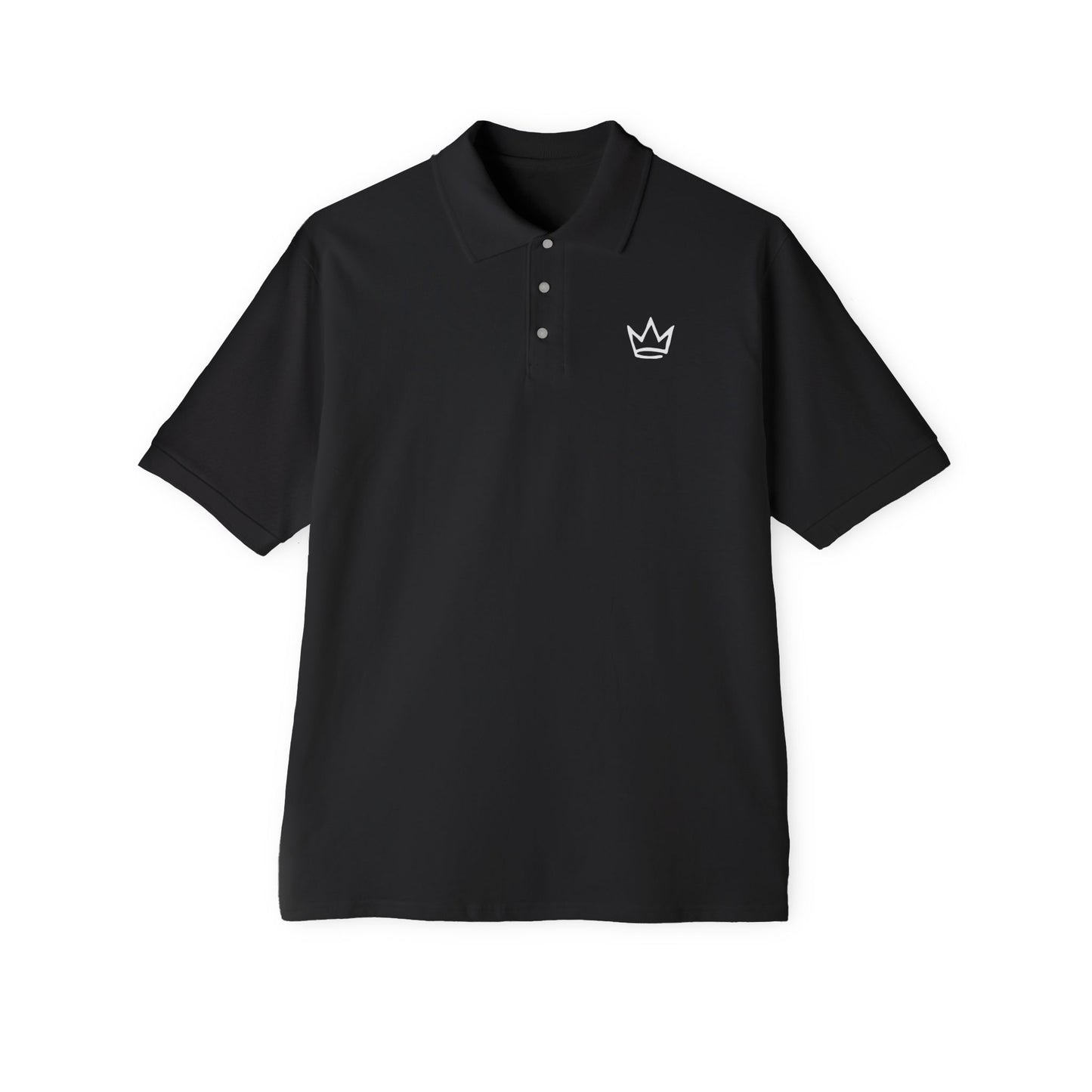 Flawless: Piqué Polo Shirt - Crown Logo