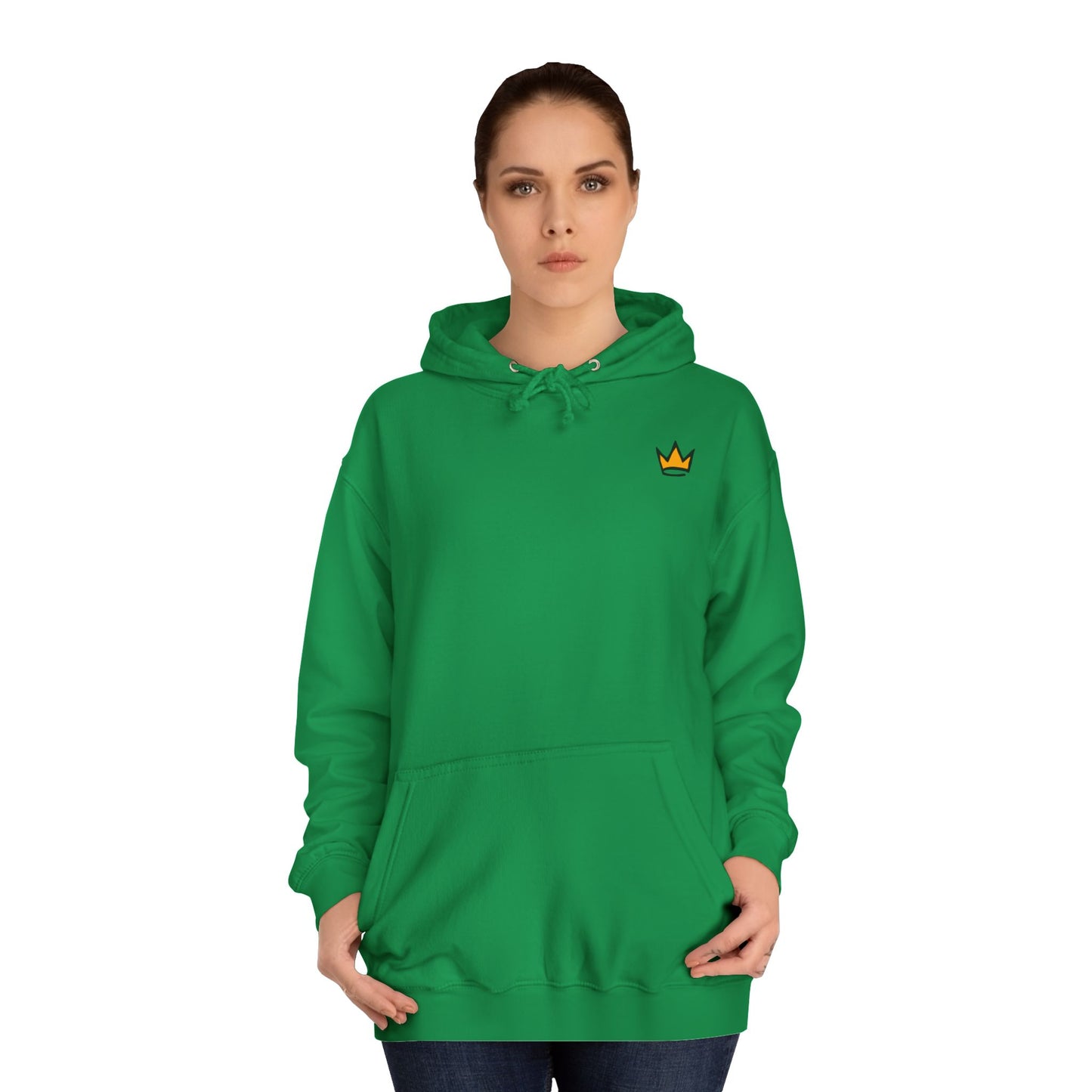 Flawless: Gold Crown Logo Hoodie