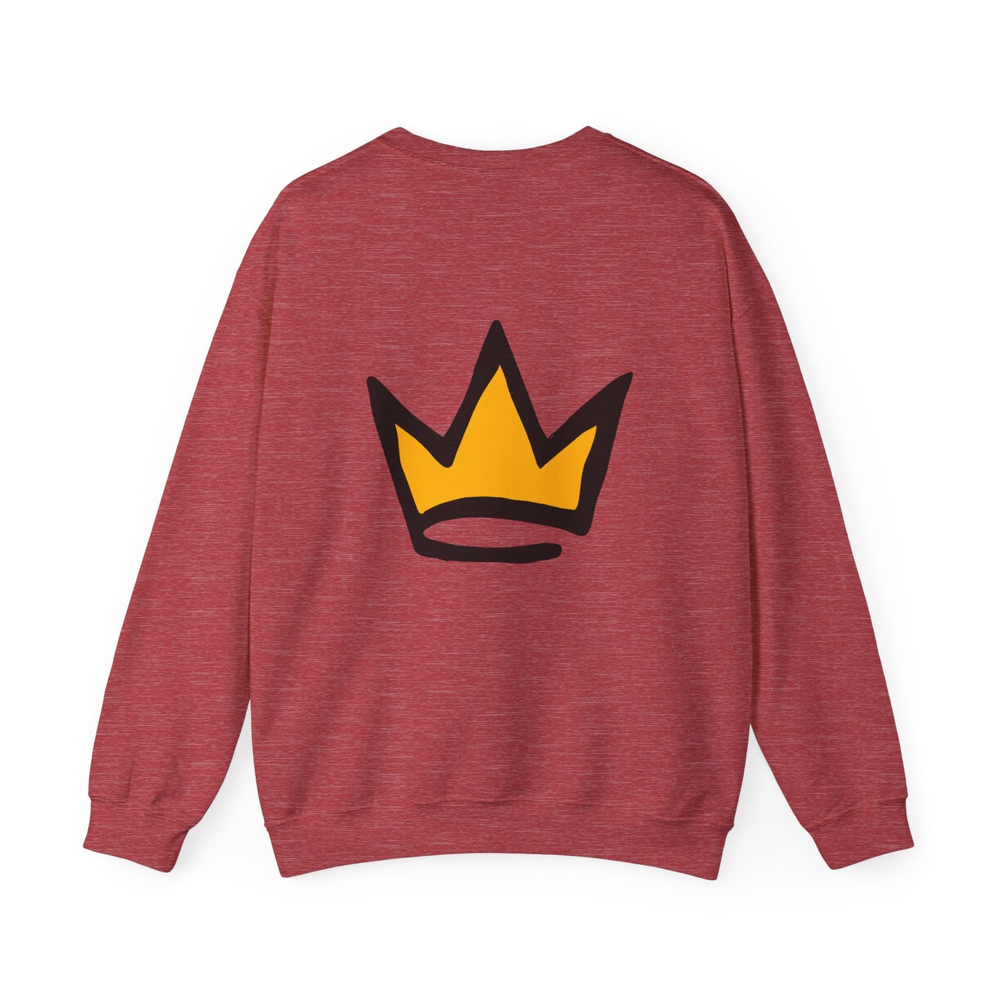 Flawless: Back Side - Gold Crown Logo Crewneck