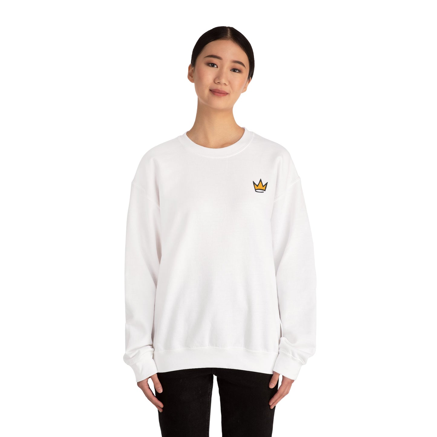 Flawless: Gold Crown Logo Crewneck