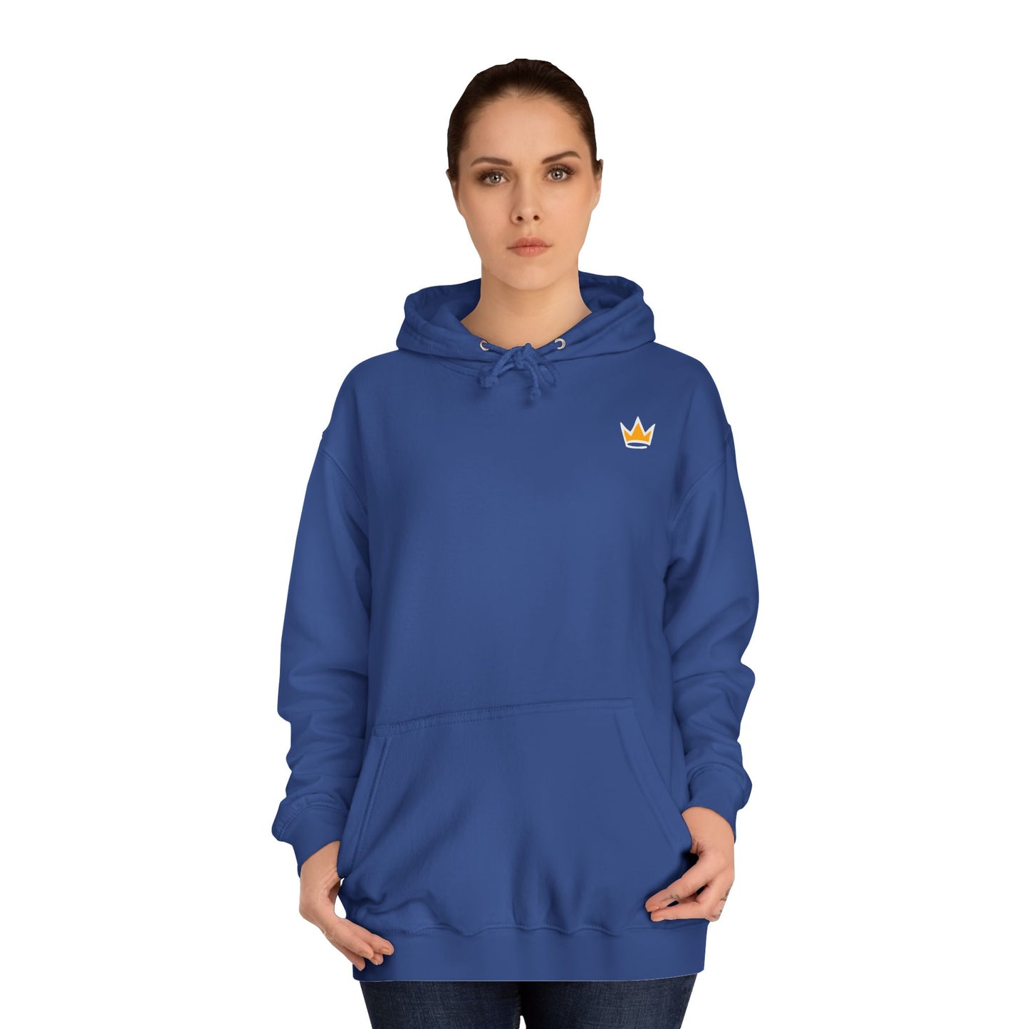Flawless: Gold Crown Logo Hoodie