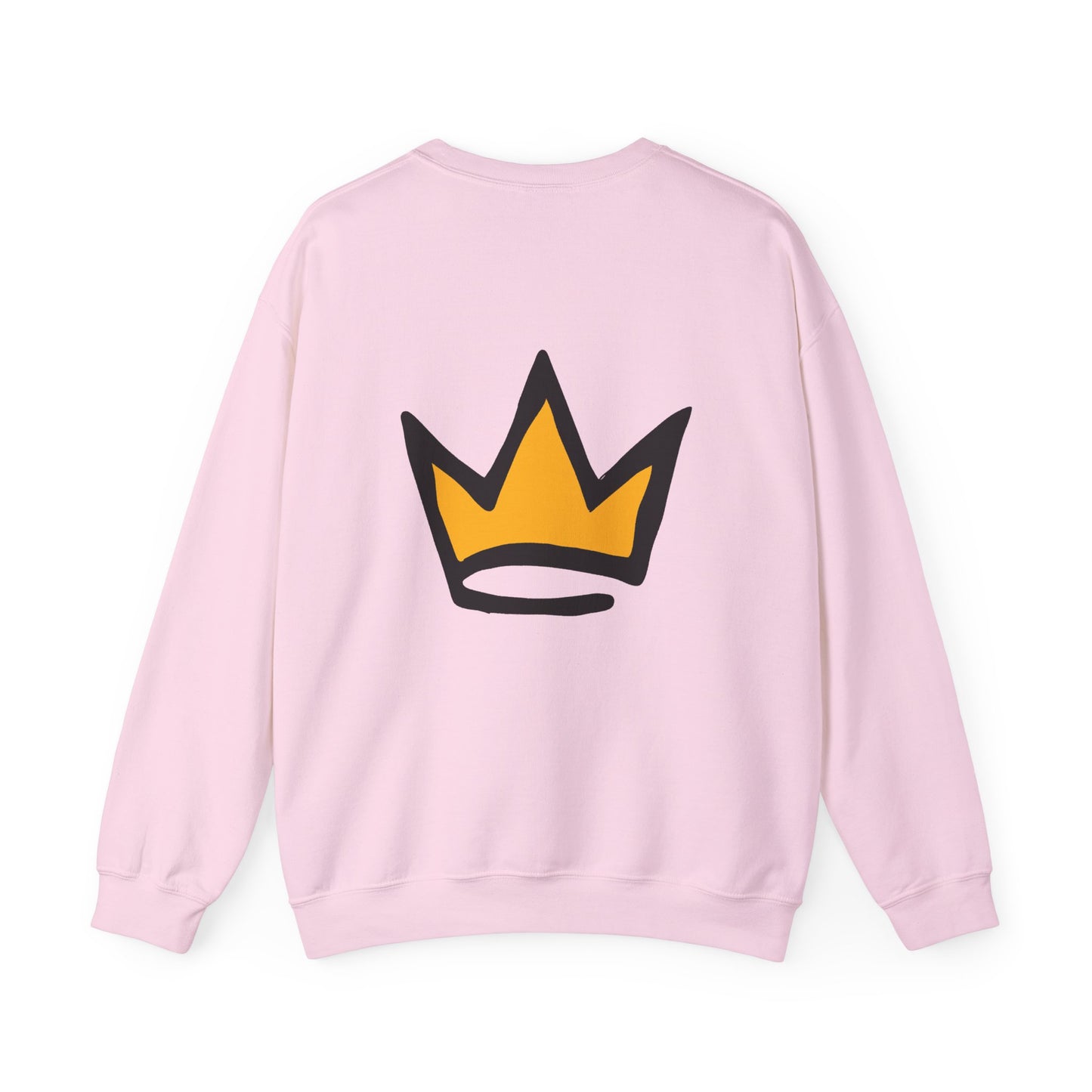 Flawless: Back Side - Gold Crown Logo Crewneck