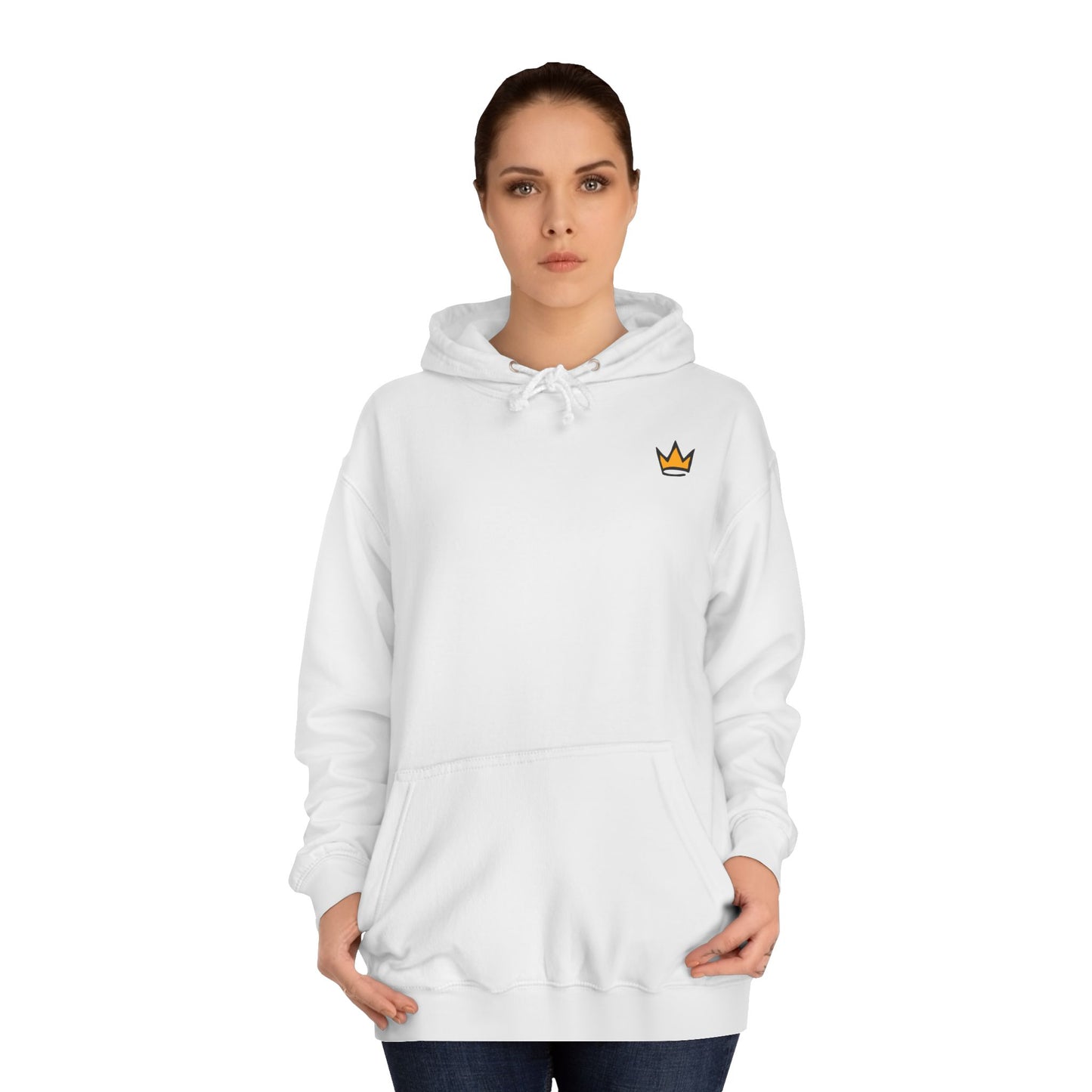 Flawless: Gold Crown Logo Hoodie