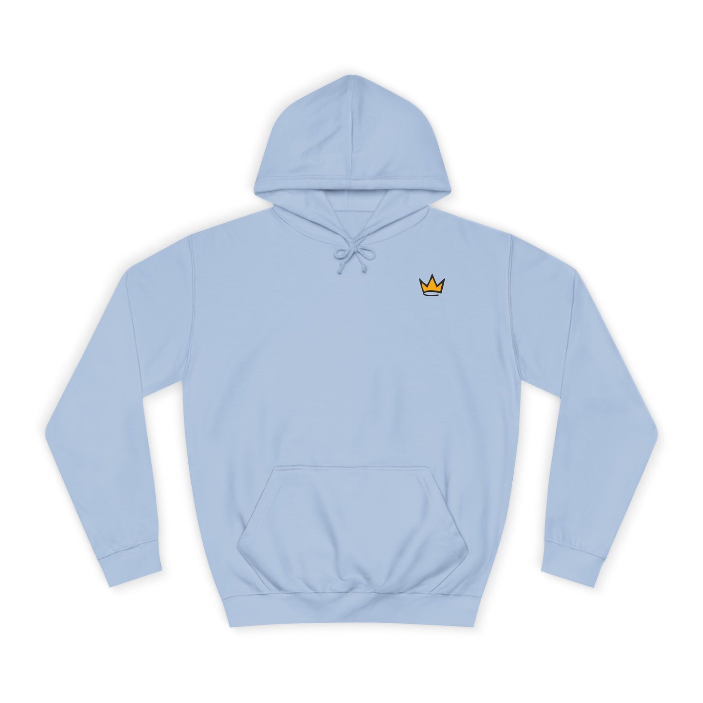 Flawless: Gold Crown Logo Hoodie
