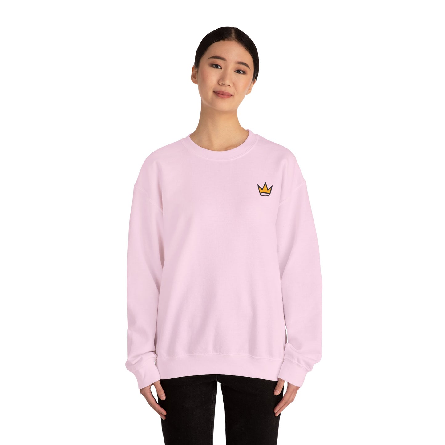 Flawless: Gold Crown Logo Crewneck