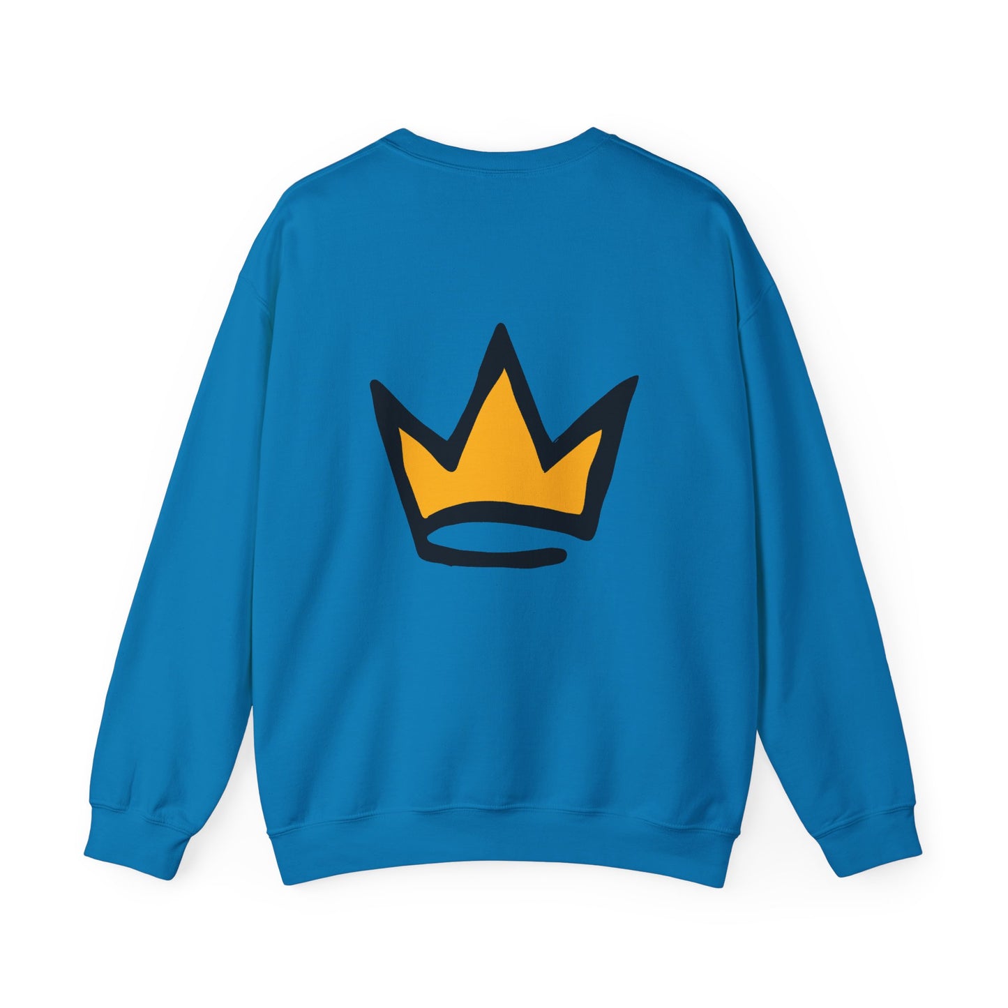 Flawless: Back Side - Gold Crown Logo Crewneck