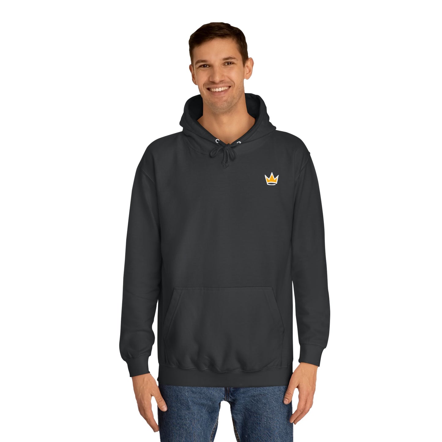 Flawless: Gold Crown Logo Hoodie