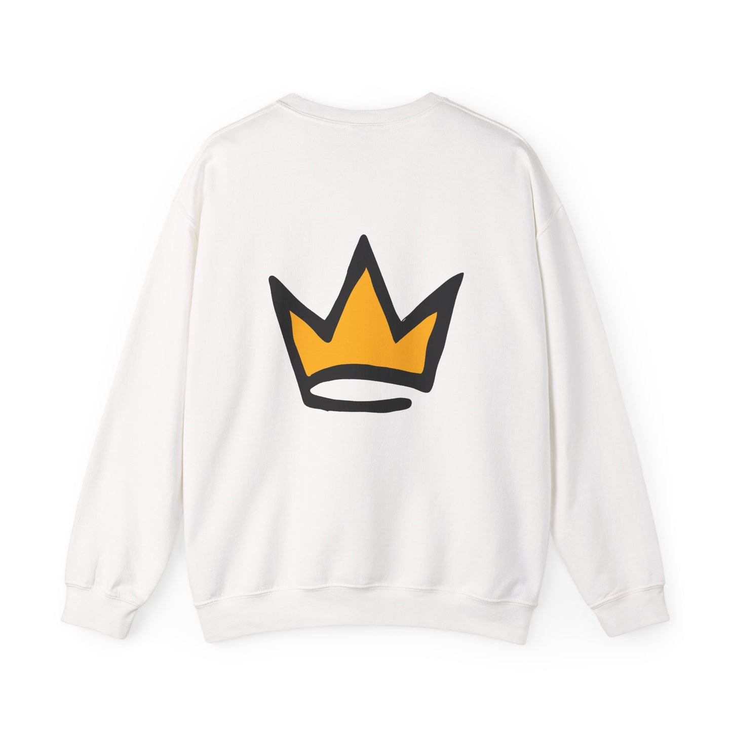 Flawless: Back Side - Gold Crown Logo Crewneck
