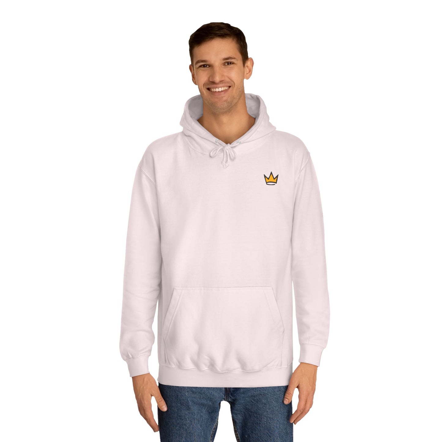 Flawless: Gold Crown Logo Hoodie