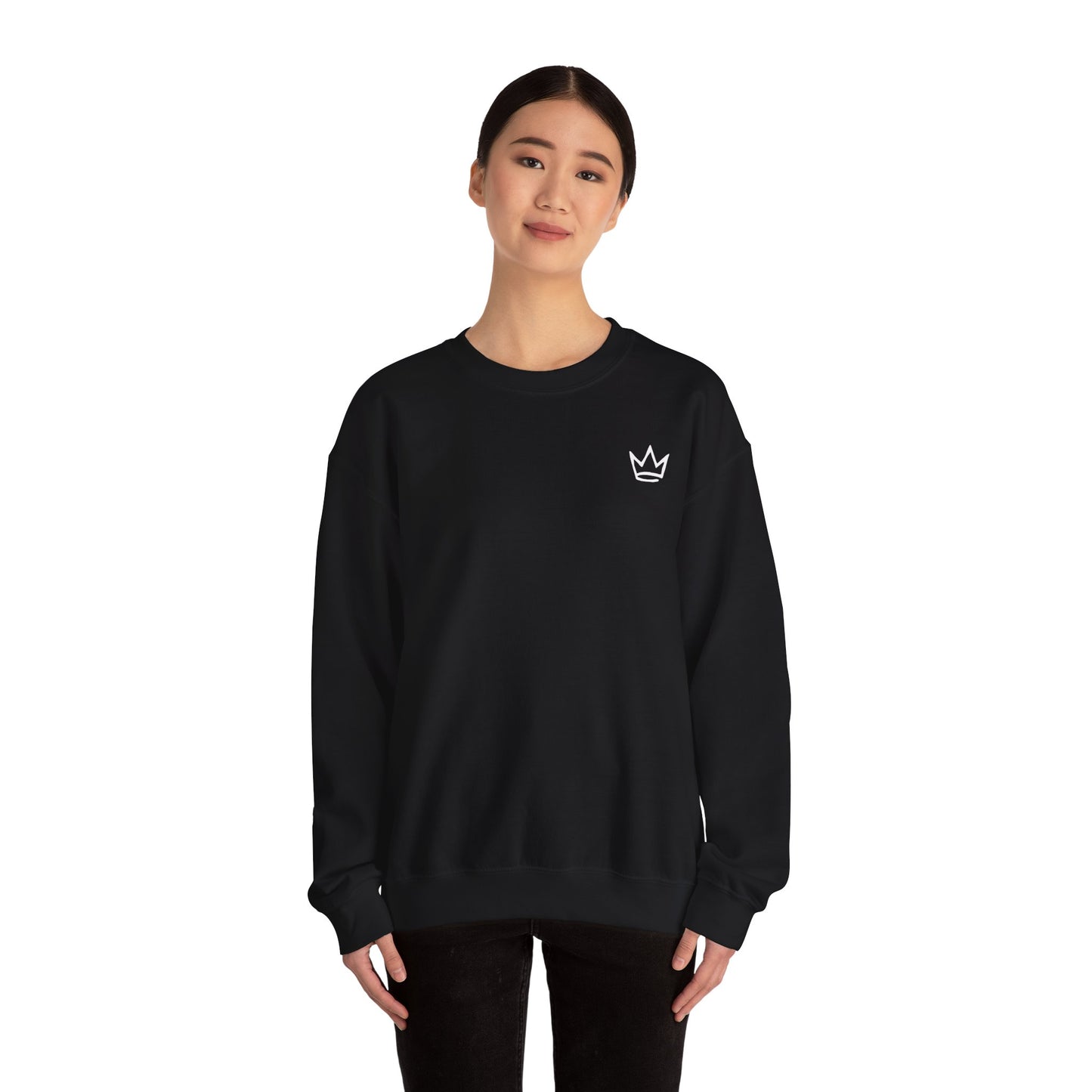 Flawless: Gold Crown Logo Crewneck