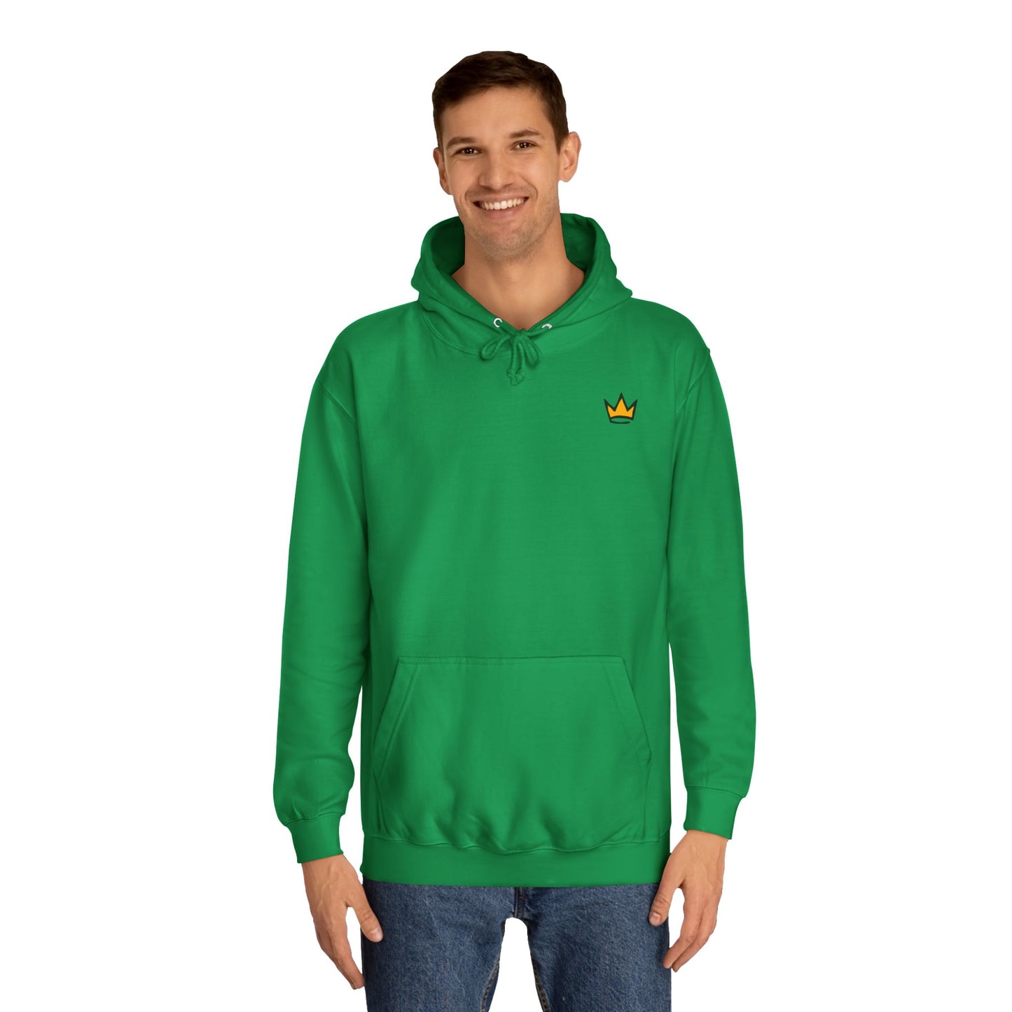 Flawless: Gold Crown Logo Hoodie