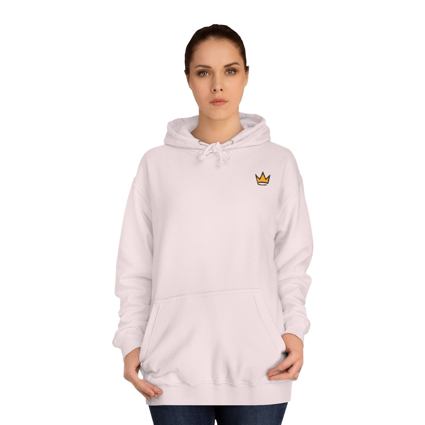 Flawless: Gold Crown Logo Hoodie