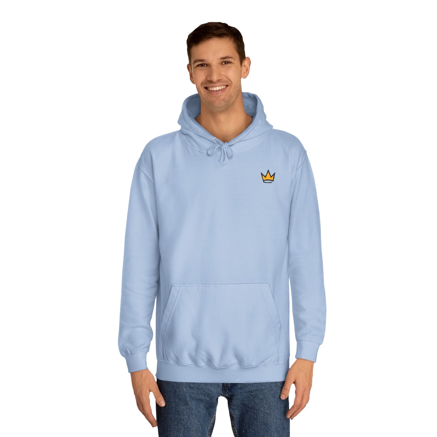 Flawless: Gold Crown Logo Hoodie