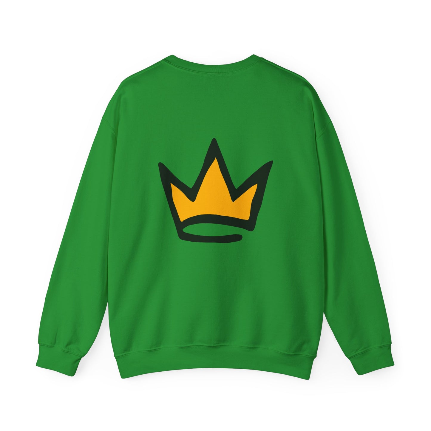 Flawless: Back Side - Gold Crown Logo Crewneck