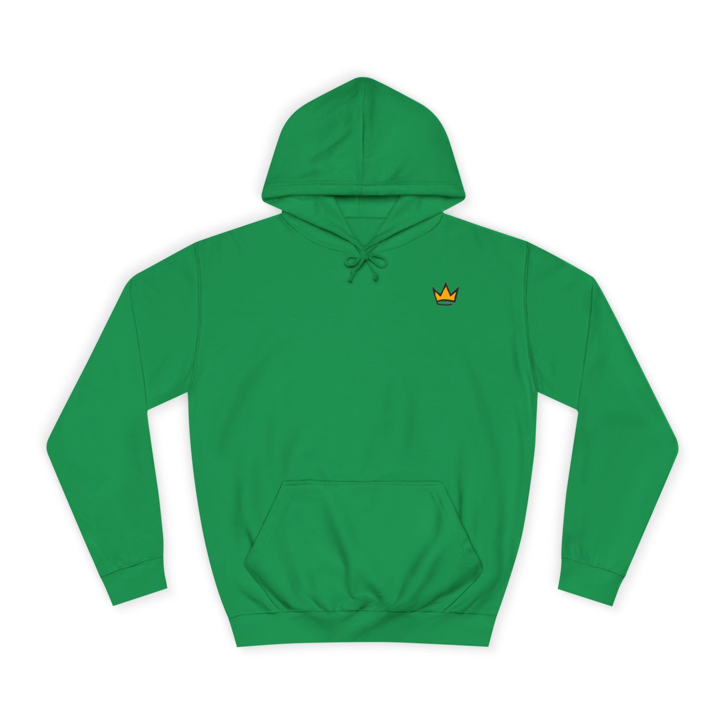 Flawless: Gold Crown Logo Hoodie