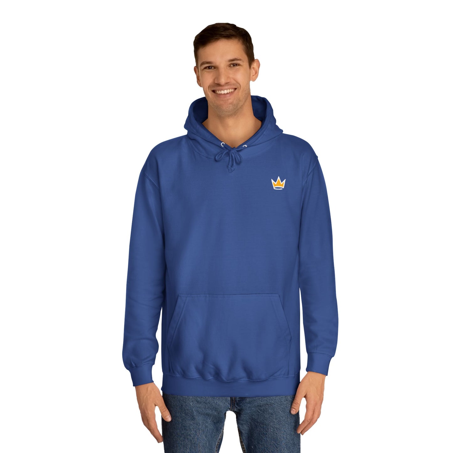Flawless: Gold Crown Logo Hoodie