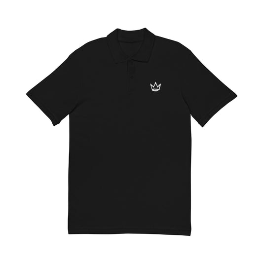 Flawless: Black Polo (Embroidered)